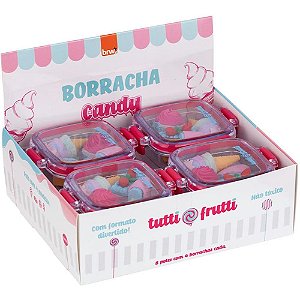 Borracha decorada tutti frutti 4 modelos sortido - brw (dp.c/08)