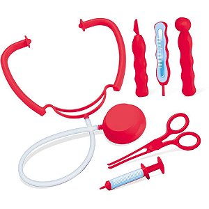 Brincando de profissoes kit medico cartela - samba toys (unidade)