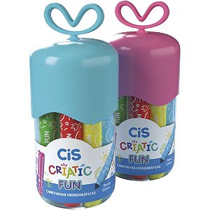Caneta hidrografica cis criatic big fun 12cores - sertic (dp.c/04)
