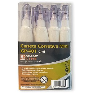 Caneta corretiva 4ml gp 401 - gramp line (cx.c/12)