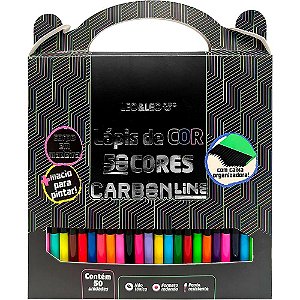 Lapis de cor redondo carbon line 50cores - leonora (pct.c/04)