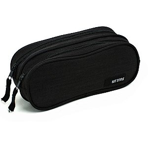 Estojo duplo style retangular masc (sortido) - kit (unidade)