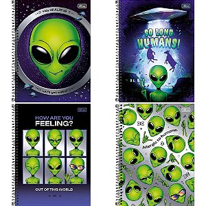 Caderno 01x1 capa dura orbit 80fls connect - tilibra (pct.c/04)