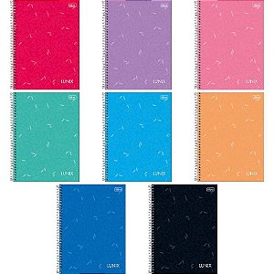 Caderno 20x1 capa dura lunix 320fls - tilibra (pct.c/02)