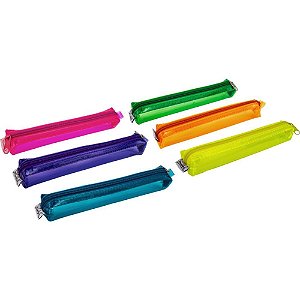 Estojo simples cristal neon universitario (s) - goodie (unidade)