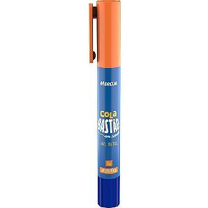 Cola bastao em caneta escolar 6g - mercur (cx.c/12)