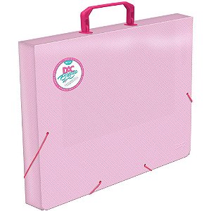 Maleta plastica com alca breeze rosa oficio 40mm - dac (unidade)
