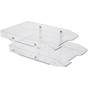 Caixa correspondencia dupla slim movel cristal selada - maxcril (unidade)