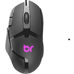 Mouse optico usb gamer octane 7200dpi - bright (unidade)