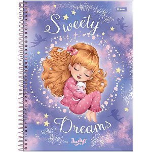 Caderno 01x1 capa dura judy 80f - foroni (pct.c/04)