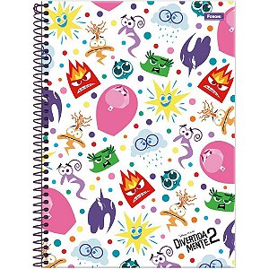 Caderno 15x1 capa dura divertidamente 240f - foroni (pct.c/02)