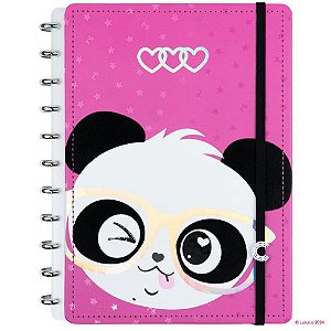 Caderno inteligente grande luluca pandalu glow 80fls - caderno inteligente (unidade)