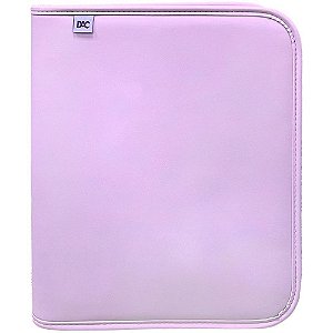 Fichario com ziper breeze univ. lilas completo - dac (unidade)