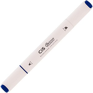 Marcador artistico cis flow azul royal - sertic (cx.c/06)
