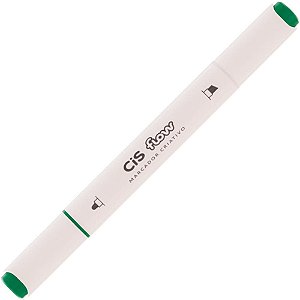Marcador artistico cis flow verde esmeralda - sertic (cx.c/06)