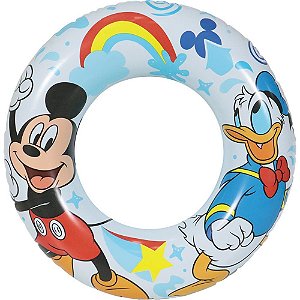 Boia inflavel mickey circular 56cm - bel (unidade)