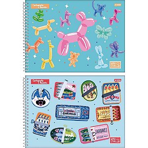Caderno desenho univ capa dura stella 80fls. - jandaia (pct.c/04)