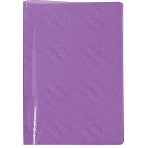 Pasta grampo trilho plastica oficio lilas - dac (pct.c/10)