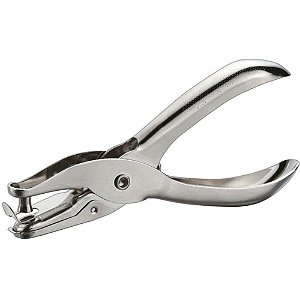 Perfurador de papel 1 furo bazze metal 6mm 8fls. - summit (unidade)