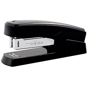 Grampeador plastico pl275 p/25fls preto 24/6-26/6 - v.m.p. (unidade)