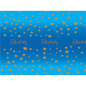 Papel presente bobina couche 60cm.mod.283 ceu estrelado - v.m.p. (bo-100mts)