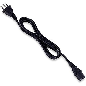 Cabo de forca tripolar 1,80m p/ pc / monitor - force line (unidade)