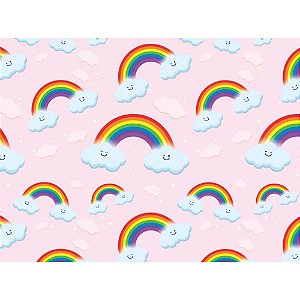 Papel presente bobina couche 60cm.mod.340 arco iris - v.m.p. (bo-100mts)