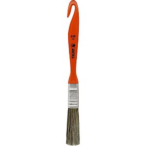 Trincha de pintura 695 media cerda gris 1/2pol. - pinceis tigre (pct.c/12)