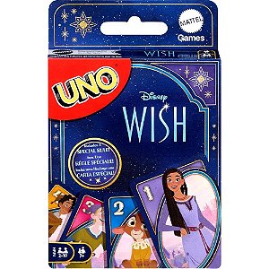Jogo de cartas uno wish - mattel (unidade)