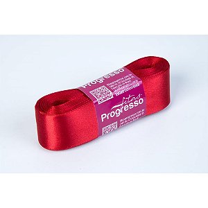 Fita de cetim 30mm 10m. vermelho 209 - fitas progresso (unidade)