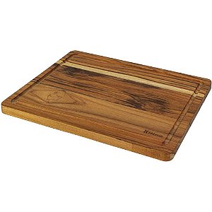 Utensilio domestico tabua corte madeira md 33x23cm - nitron (unidade)