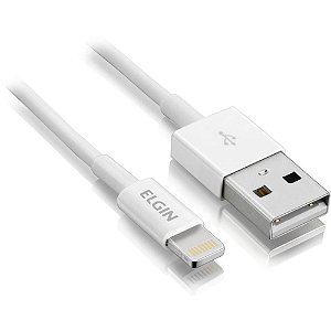 Cabo usb lightning iphone5/ipad4/mini - elgin (unidade)