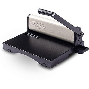 Maquina encadernadora l390x115mm p/10f.54furos bg a4 - menno (unidade)