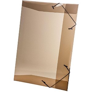 Pasta aba elastica plastica a4 line fume - dello (pct.c/10)