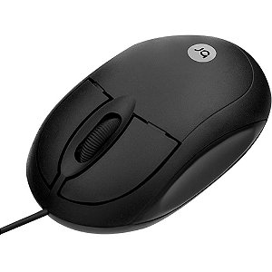 Mouse optico usb espanha 1.000 dpi preto - bright (unidade)