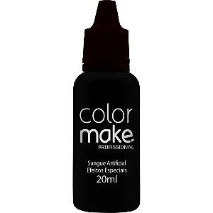 Pintura facial sangue artificial 20ml. - colormake (dp.c/12)