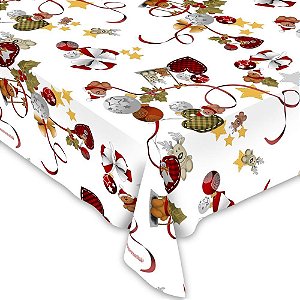 Toalha termica lacos de natal 1,40 x 30m. - plastvinil (rolo)