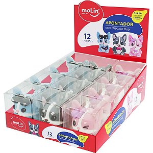 Apontador com deposito dog (s) - molin (dp.c/12)