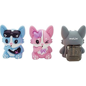 Apontador com deposito dog (sortido) - molin (dp.c/12)