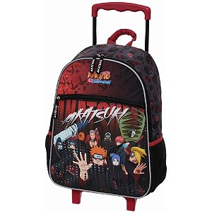 Mochila infantil com rodinha naruto akatsuki rising - pacific (unidade)