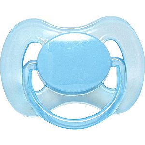 Chupeta comfort bico sil.t1 azul c/tam - buba (unidade)