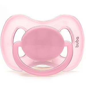 Chupeta comfort bico sil.t1 rosa c/tam - buba (unidade)