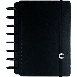 Caderno inteligente agenda a5 black 97fls 90g - caderno inteligente (unidade)