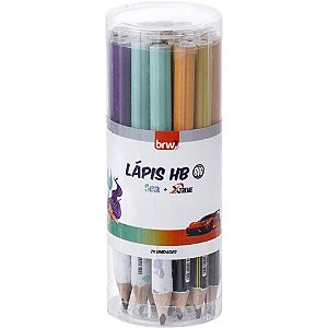 Lapis preto triangular big hb xtreme e sea 4mm 4mod. - brw (pote-24)