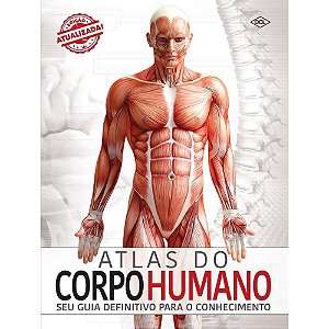 Livro atlas corpo humano 32pgs - dcl (unidade)