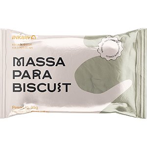 Massa de porcelana fria biscuit 85g natural - ink way (cx.c/10)