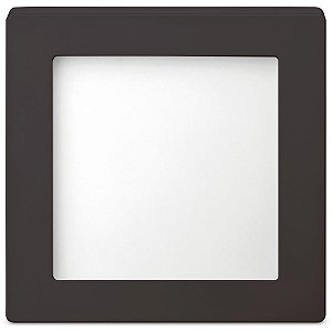 Luminaria led quadrada 24w sobrepor 6500k - elgin (unidade)