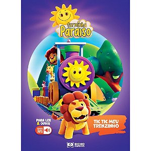 Livro infantil ilustrado histórias turminha paraíso 10p - bicho esperto (pct.c/08)