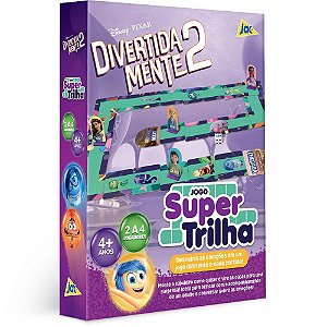 Jogo de tabuleiro divertidamente super trilha - toyster (unidade)