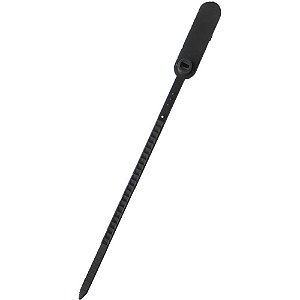 Lacre para malote preto escada pp 23cm. - tykheplas (pct.c/100)